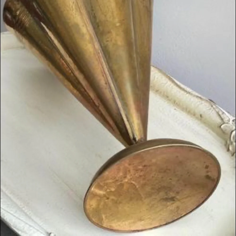 Mid-Century Brass Umbrella Stand, 1950s